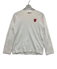 COMME des GARCONS（コムデギャルソン）の古着「ロングスリーブカットソー」｜ホワイト