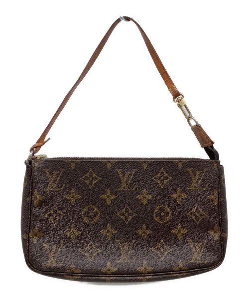 LOUIS VUITTON（ルイ ヴィトン）LOUIS VUITTON (ルイ ヴィトン) ショルダーポーチ ブラウンの古着・服飾アイテム