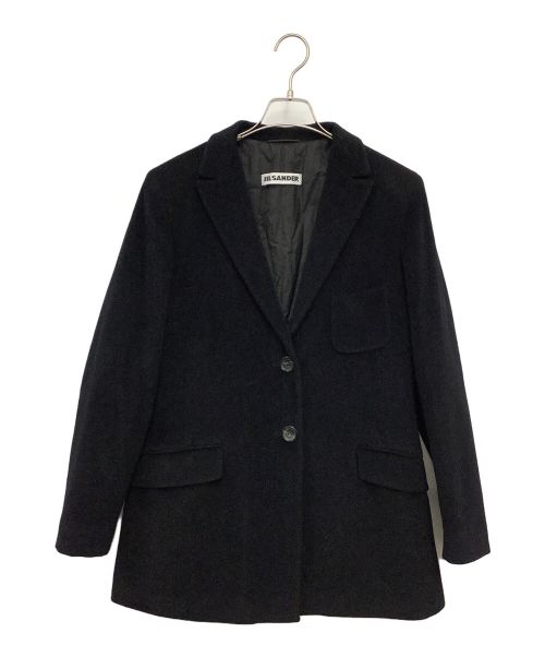 JIL SANDER（ジルサンダー）JIL SANDER (ジルサンダー) ウールコート ブラック サイズ:40の古着・服飾アイテム