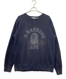 A BATHING APE（アベイシングエイプ）の古着「スウェット」｜ネイビー