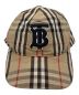 BURBERRY (バーバリー) キャップ ベージュ サイズ:M：9000円