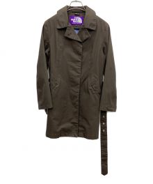 THE NORTHFACE PURPLELABEL（ザ・ノースフェイス パープルレーベル）の古着「ステンカラーコート」｜ダークブラウン