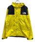 THE NORTH FACE（ザ ノース フェイス）の古着「マウンテンレインテックスジャケット」｜イエロー×ブラック