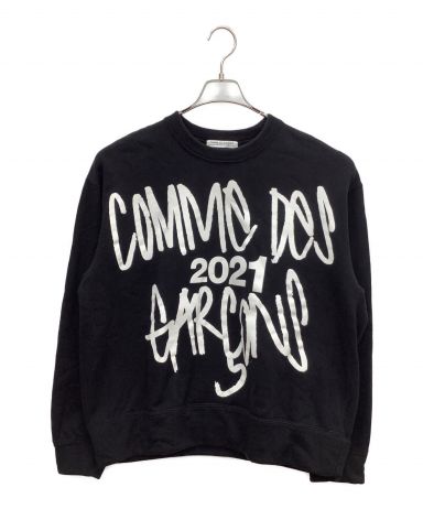 [中古]COMME des GARCONS(コムデギャルソン)のレディース トップス 手書きロゴビッグサイズスウェット