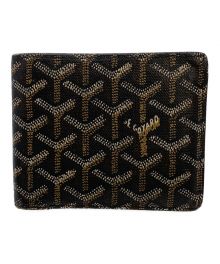 GOYARD（ゴヤール）の古着「2つ折り財布」｜ブラック