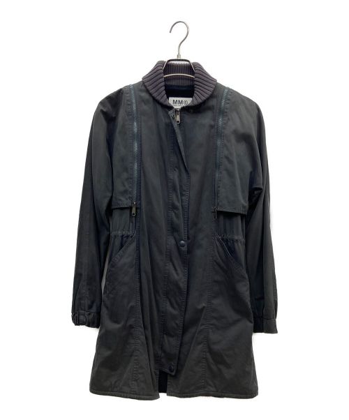 MM6 Maison Margiela（エムエムシックス メゾンマルジェラ）MM6 Maison Margiela (エムエムシックス メゾンマルジェラ) デザインコート グレー サイズ:36の古着・服飾アイテム