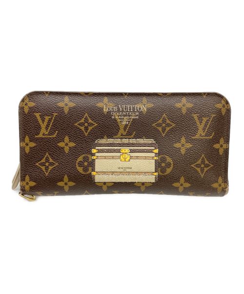 LOUIS VUITTON（ルイ ヴィトン）LOUIS VUITTON (ルイ ヴィトン) 長財布 ポルトフォイユ・アンソリット トランク&ロック ブラウンの古着・服飾アイテム