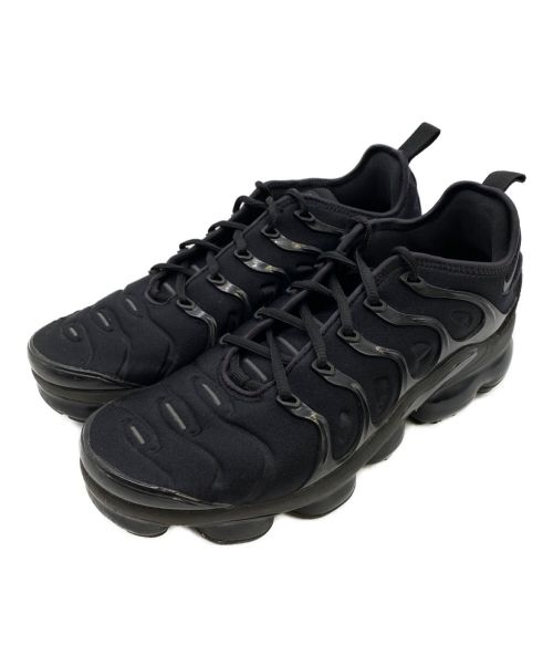 NIKE（ナイキ）NIKE (ナイキ) AIR VAPORMAX PLUS ブラック サイズ:㎝ 27の古着・服飾アイテム