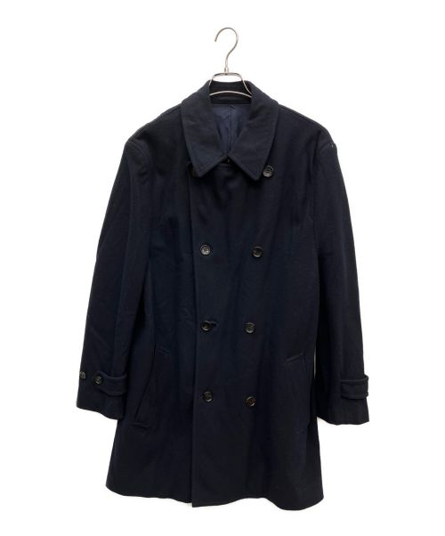 COMME des GARCONS HOMME PLUS（コムデギャルソンオムプリュス）COMME des GARCONS HOMME PLUS (コムデギャルソンオムプリュス) コート ネイビー サイズ:Mの古着・服飾アイテム