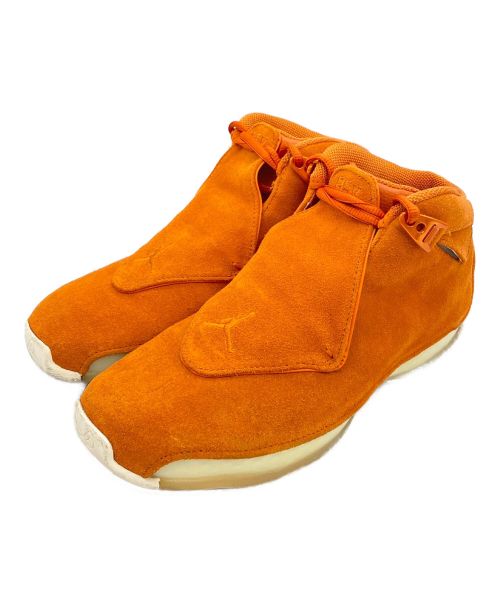 NIKE（ナイキ）NIKE (ナイキ) AIR JORDAN 18 RETRO CAMPFIRE ORANGE サイズ:26 cmの古着・服飾アイテム