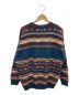 THE SWEATER SHOP (セーターショップ) 3Dニット ブルー サイズ:34：5800円