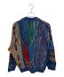 Coogi (クージー) 3Dニットカーディガン ブルー サイズ:S：19800円