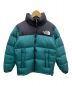 THE NORTH FACE（ザ ノース フェイス）の古着「NUPTSE JACKET(ヌプシジャケット)」｜ブラック×グリーン