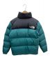 THE NORTH FACE (ザ ノース フェイス) NUPTSE JACKET(ヌプシジャケット) ブラック×グリーン サイズ:S：17800円