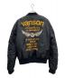 VANSON (バンソン) MA-1ジャケット ブラック サイズ:XL：12800円