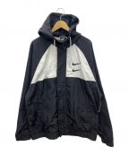 NIKEナイキ）の古着「NSW SWOOSH WOVEN JACKET」｜ブラック