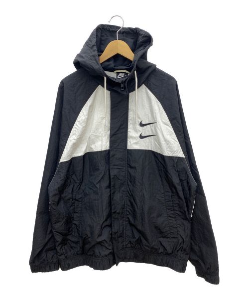 NIKE（ナイキ）NIKE (ナイキ) NSW SWOOSH WOVEN JACKET ブラック サイズ:XXLの古着・服飾アイテム