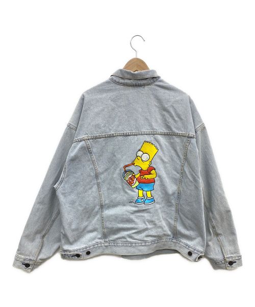 Levi's × Simpsons（リーバイス×シンプソンズ）Levi's × Simpsons (リーバイス×シンプソンズ) デニムジャケット インディゴ サイズ:XLの古着・服飾アイテム