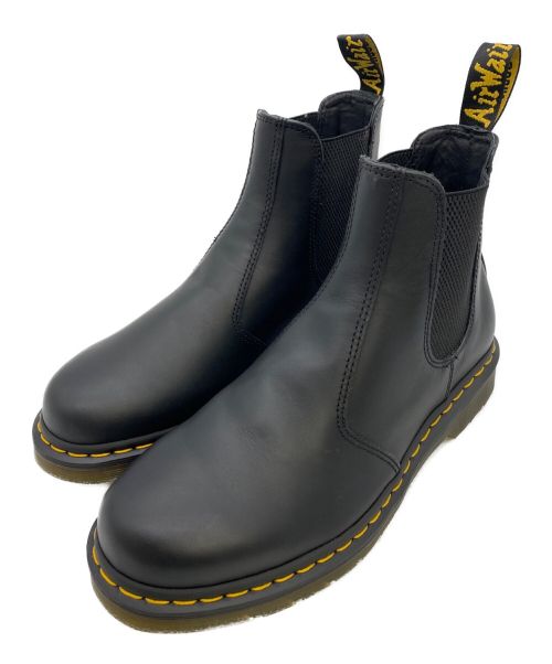 Dr.Martens（ドクターマーチン）Dr.Martens (ドクターマーチン) チェルシーブーツ ブラック サイズ:9 UKの古着・服飾アイテム