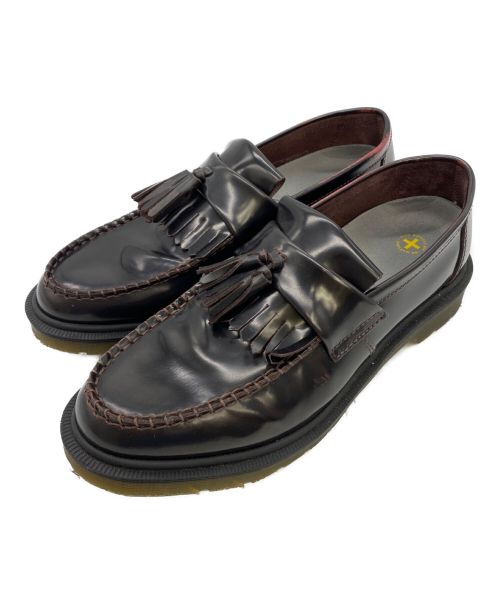 Dr.Martens（ドクターマーチン）Dr.Martens (ドクターマーチン) ADRIAN タッセルローファー ブラウン サイズ:9 UKの古着・服飾アイテム