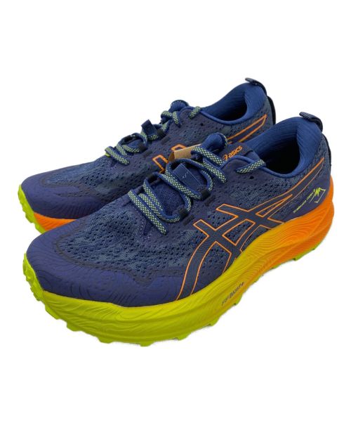 asics（アシックス）asics (アシックス) トラブーコマックス 2 ネイビー×オレンジ サイズ:27.5㎝ 未使用品の古着・服飾アイテム