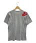 COMME des GARCONS HOMME PLUS (コムデギャルソンオムプリュス) プリントTシャツ グレー サイズ:S：5000円