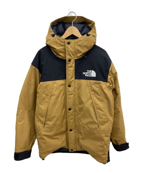 THE NORTH FACE（ザ ノース フェイス）THE NORTH FACE (ザ ノース フェイス) マウンテンダウンジャケット ブラウン×ブラック サイズ:Ｌの古着・服飾アイテム