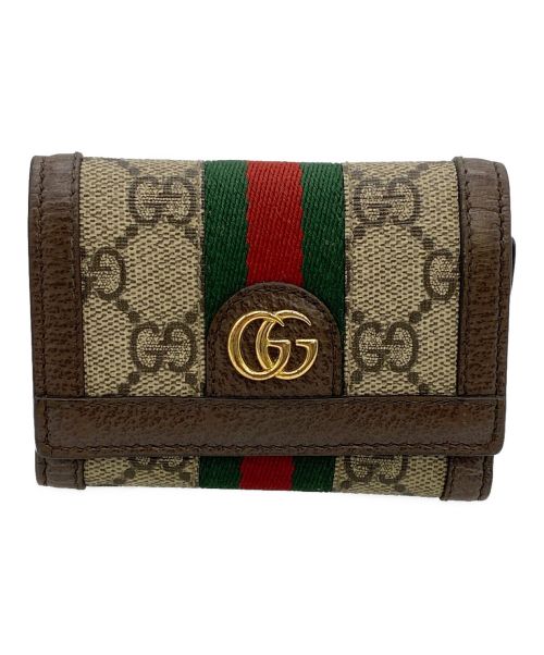 GUCCI（グッチ）GUCCI (グッチ) オフィディア 3つ折り財布の古着・服飾アイテム