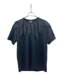 COMME des GARCONS HOMME PLUS（コムデギャルソンオムプリュス）の古着「ピエロカラーカットソー」｜ブラック