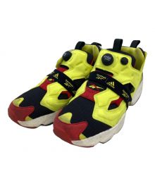 REEBOK（リーボック）の古着「INSTAPUMP FURY BOOST」｜イエロー×ブラック×レッド