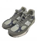 NEW BALANCEニューバランス）の古着「M991GNS」｜グレー×ネイビー