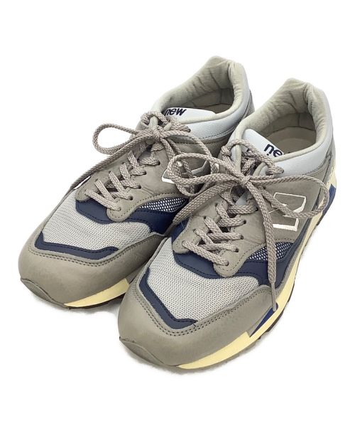 NEW BALANCE（ニューバランス）NEW BALANCE (ニューバランス) スニーカー グレー×ネイビー サイズ:USA 9の古着・服飾アイテム