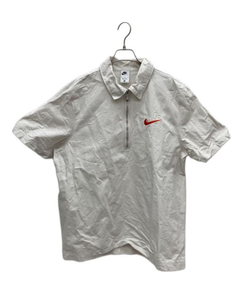 NIKE（ナイキ）NIKE (ナイキ) TREND OVERSHIRT PHANTOM ホワイト サイズ:XLの古着・服飾アイテム