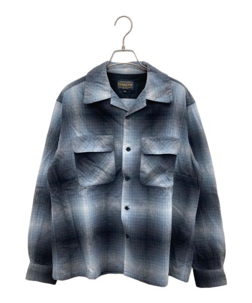 PENDLETON（ペンドルトン）PENDLETON (ペンドルトン) チェックネルシャツ ブラック×グレー サイズ:Sの古着・服飾アイテム