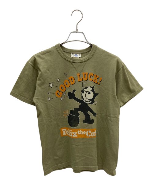 TOYS MCCOY（トイズマッコイ）TOYS MCCOY (トイズマッコイ) Tシャツ オリーブ サイズ:MEDIUMの古着・服飾アイテム