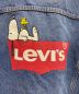 中古・古着 LEVI'S (リーバイス) PEANUTS (ピーナッツ) スヌーピーコラボ デニムジャケット インディゴ サイズ:XL 未使用品：9000円