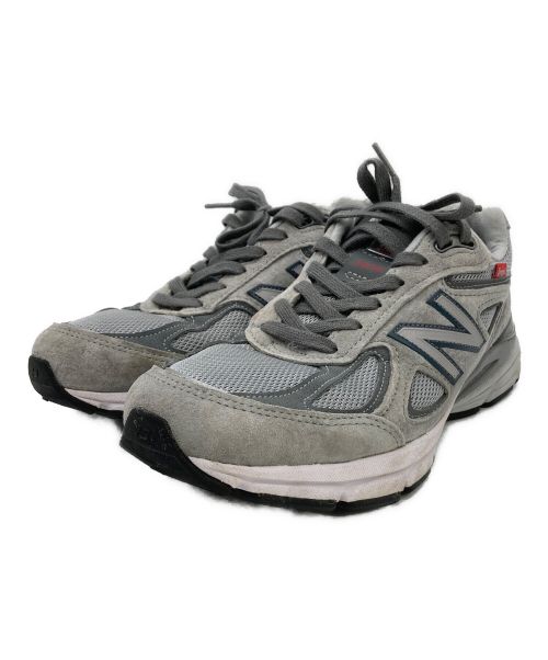 NEW BALANCE（ニューバランス）NEW BALANCE (ニューバランス) M990 VS4 グレー×ホワイト サイズ:US 8 1/2の古着・服飾アイテム