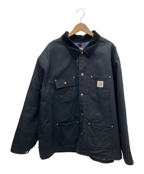 CarHartt（カーハート）CarHartt (カーハート) ダックジャケット ブラック サイズ:2XLの古着・服飾アイテム