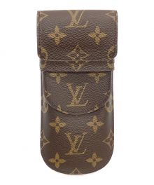 LOUIS VUITTON（ルイ ヴィトン）の古着「メガネケース エテュイリュネット・ラバ」｜ブラウン