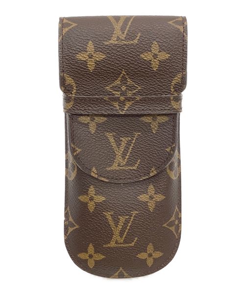 LOUIS VUITTON（ルイ ヴィトン）LOUIS VUITTON (ルイ ヴィトン) メガネケース エテュイリュネット・ラバ ブラウンの古着・服飾アイテム