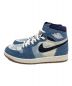 NIKE (ナイキ) AIR JORDAN 1 RETRO HIGH OG Denim インディゴ×ホワイト サイズ:㎝ 27.5 未使用品：20000円