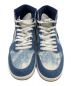 中古・古着 NIKE (ナイキ) AIR JORDAN 1 RETRO HIGH OG Denim インディゴ×ホワイト サイズ:㎝ 27.5 未使用品：20000円