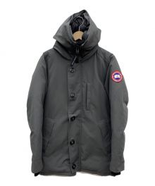 CANADA GOOSE（カナダグース）の古着「Jasper Parka(ジャスパーパーカ)」｜グレー×ブラック