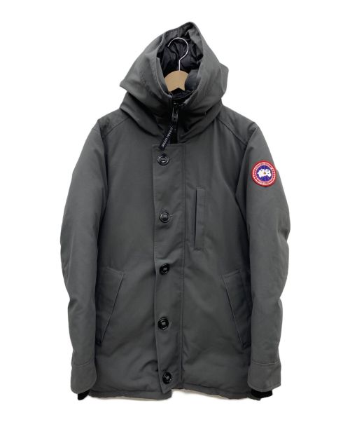 CANADA GOOSE（カナダグース）CANADA GOOSE (カナダグース) Jasper Parka(ジャスパーパーカ) グレー×ブラック サイズ:S/Pの古着・服飾アイテム