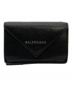 BALENCIAGAバレンシアガ）の古着「ペーパー ミニウォレット」｜グリーン