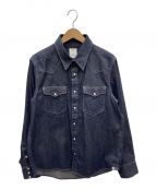 VISVIMビズビム）の古着「SOCIAL SCULPTURE SHIRT MUD OVERDYE」｜インディゴ