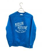 maison kitsuneメゾンキツネ）の古着「スウェット」｜スカイブルー