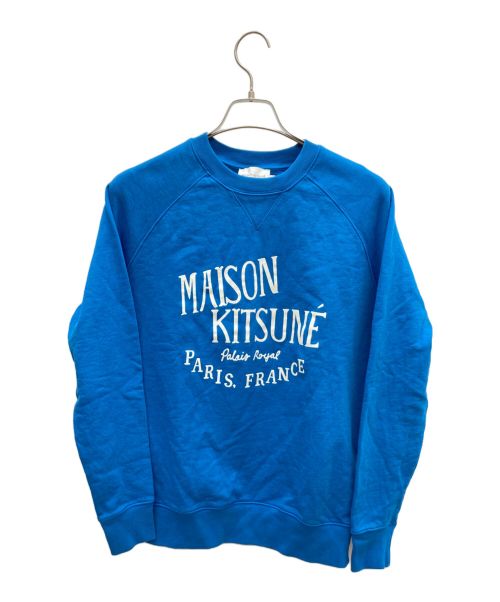 maison kitsune（メゾンキツネ）maison kitsune (メゾンキツネ) スウェット スカイブルー サイズ:Sの古着・服飾アイテム