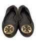 中古・古着 TORY BURCH (トリーバーチ) フラットパンプス ブラウン サイズ:表記なし：5000円