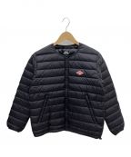 DANTONダントン）の古着「CREWNECK INNER DOWN JACKET」｜ブラック